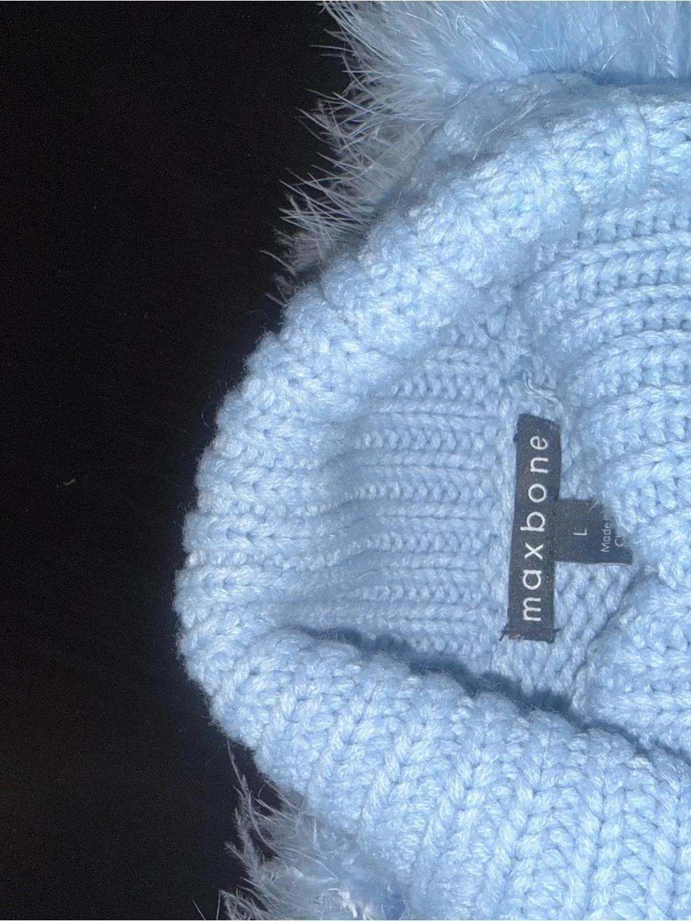 Christian Cowan x maxbone Dog Jumper – Light Blue | Size Large